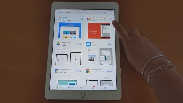 Install Gmail App On IPad Tablet