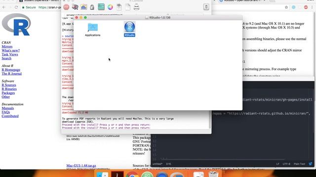 Radiant R Mac Install