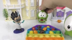 Мультик Ам Нямы играет с Хаги Ваги в прятки!