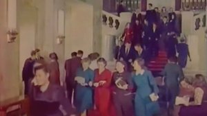 Послевоенная Москва. Видео и фото в цвете.