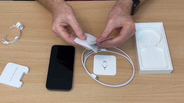 Apple IPhone 15 Pro Black Unboxing