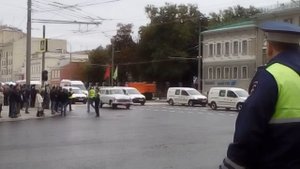 Парад пожарной техники