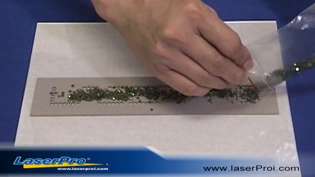 GCC Laserpro---Make your personalized rhinestone design---Laser Cutting