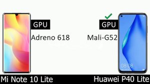Mi Note 10 Lite vs Huawei P40 Lite | Comparison Video