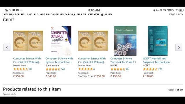 Jac/Cbse Computer Science Book For Class 11& 12 | Computer science class 11 | Computer science 12
