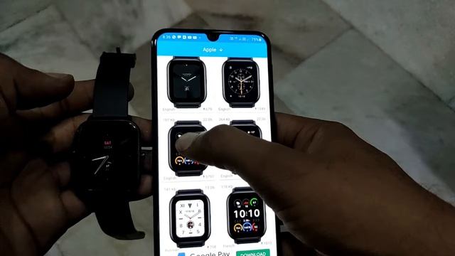 How to get Apple & galaxy Watch faces on Amazfit Gts.💥