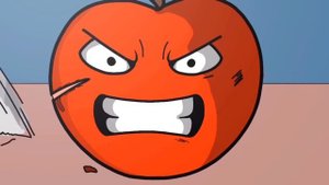 FNF HEY APPLE “SLICED” corrupted ANNOYING ORANGE vs APPLE | come learn with pibby | FNF ANIMATION