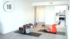 15 Minute Medicine Ball HIIT Workout (No Repeat   Modifications)