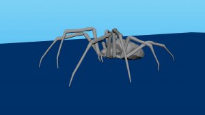 Походка нечеловеческого паука в Autodesk Maya