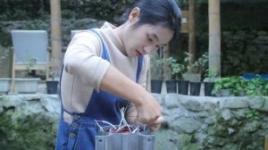 💡The Genius Girl Repairs A Scrapped 2.2kW motor, Helps Her Uncle Solve His Problem! | Linguoer