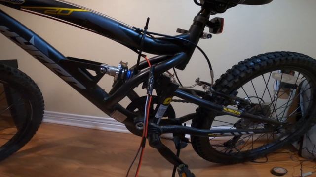 How to create a digital break system for bikes using an Arduino and servo motor.