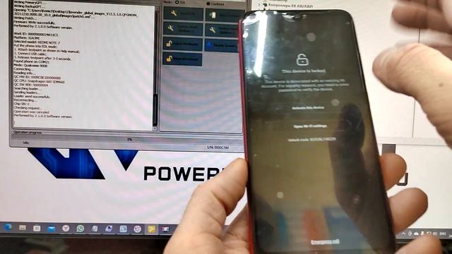 Xiaomi Redmi Note 7 "M1901F7G"| MiCloud Octoplus FRP Tool|