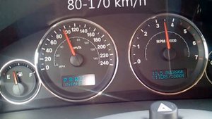 jeep grand cherokee wk 3.0 CRD acceleration mariusz285