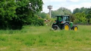 Косилка смещаемая GL1 FARM SE 200 в работе