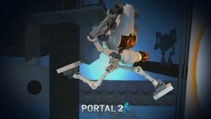 LEGO Portal 2 Valve Intro