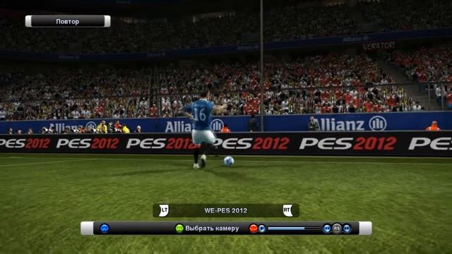 Небольшие косяки геймплея PES 2012. смотреть онлайн
