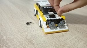 Как сделать двигатель из лего? Моё первое видео.