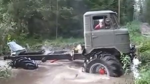 Хаммер отдыхает! Газ 66, вот это настоящий внедорожник.