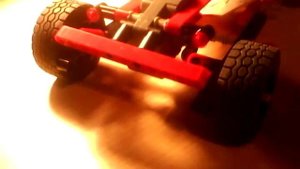 Обзор самодельной машины из Lego Technic