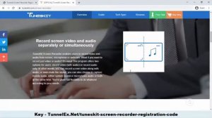 Tuneskit Screen Recorder Registration Code Review - How To Use Tuneskit Screen Recorder?