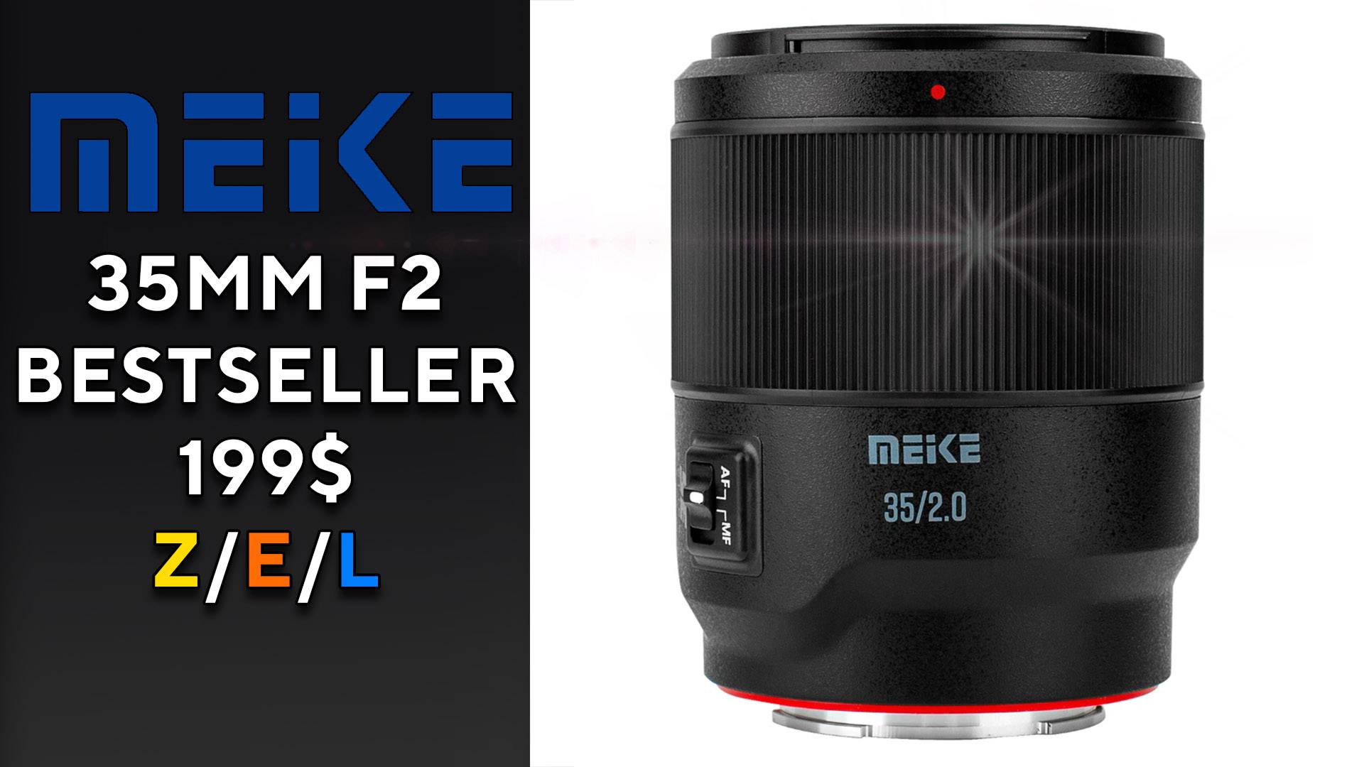 Объектив Meike 35mm F2 BestSeller E/Z/L
