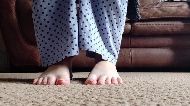 Bare Feet | Feet Worship | Feet Pov | Feet Tease  (no Talking)