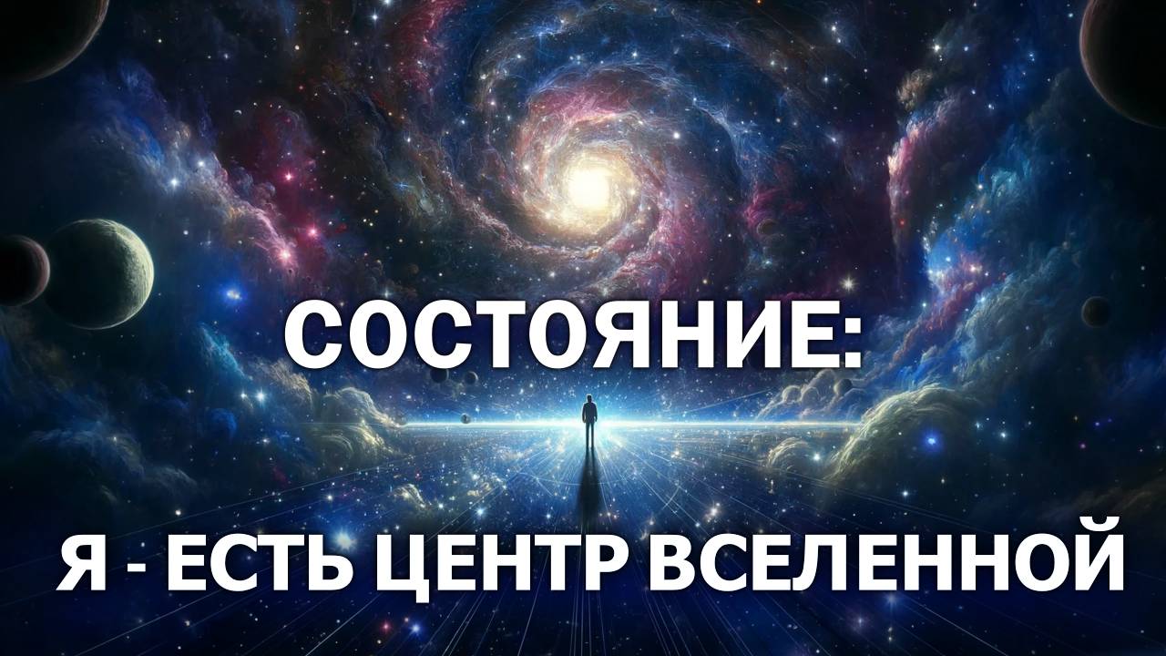 Состояние Я - есть Центр Вселенной.