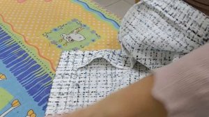 Юбка со шлицей на подкладке