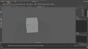 Простая анимация в Maya