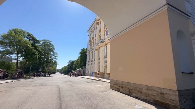 Начало экскурсии в Царском Селе: Екатерининский дворец, Екатерининский парк и кое-что еще