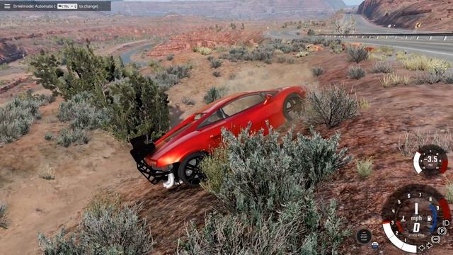 INSANE Lamborghini GALLARDO MOD - BEAMNG Free roam & Crashes!! смотреть онлайн