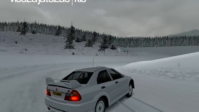 Colin McRae Rally 2, Sweden, Stage 1, Mitsubishi Lancer EVO VI Street Drift, HD 720p смотреть онлайн
