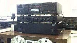 Усилители KENWOOD C2 и M1 предварительный и оконечный.