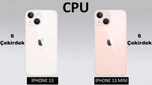 İphone 13 vs İphone 13 Mini