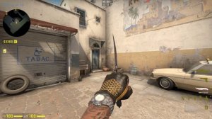CS:GO Item Flip Knife Vanilla Motion Animation with Driver Gloves Overtake