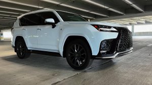 2025 Lexus LX600 F Sport - лучший большой высокотехнологичный внедорожник