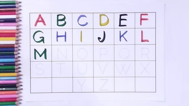 abcd, alphabets | a for apple b for ball c for cat | abc learning for toddlers | abc song, coloring