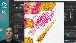 Rebelle 7 Pro - Hands On Demo!!! : Does painting on thick impasto feel realistic? and RAYTRACING???
