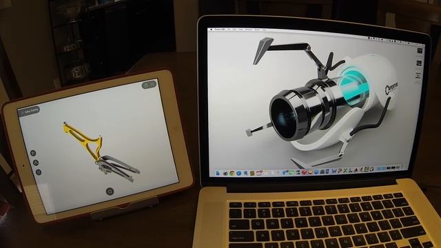 Fusion 360 with Handoff Support from Apple