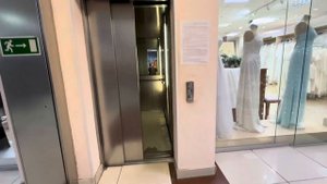 (Переснято) Табло на этажах кроме -1 этажа! Красивый лифт OTIS Gen2(Q=1000, V=1.6, 2006 г.в.)