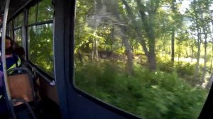 Поездка на трамвае КТМ 5 по маршруту 417, Нижний Новгород