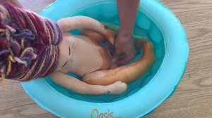 Water Birth Demo With MamAmor Dolls