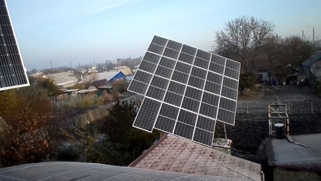 Работа солнечных панелей в мороз
