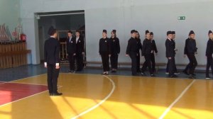 Смотр строя и песни "Марш Победы" - Школа 61 (2022.03)