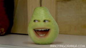 The Annoying Orange: Annoying Pear Has a Sparta remix