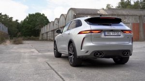 2021 Jaguar F-Pace SVR: Pure 5.0 Supercharged V8 Exhaust Sound