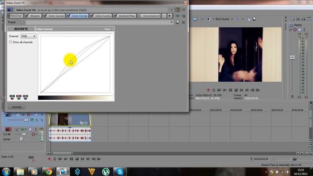  sony vegas  colouring 2