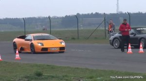 Lamborghini Murcielago 6.2 V12 - Прекрасный выхлоп который звучит!