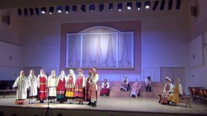 #ETHNOgnesin  СЛУЧИЛОСЯ ТЯЖЕЛЁХОНЬКО _лирическая  \ этномузыкологи РАМ имени Гнесиных