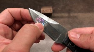 Нож "Еж" серый Stonewash от Кизляр.